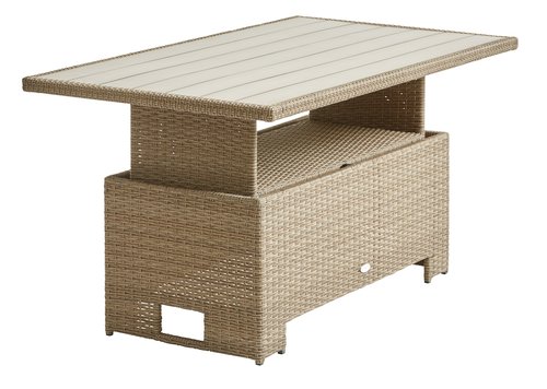 Loungeset VEMB 5-persoons naturel