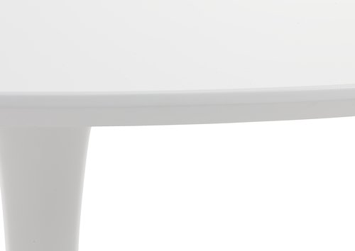 Jedálenský stôl RINGSTED Ø100 biela