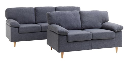 Sofa GEDVED 2-seter grå