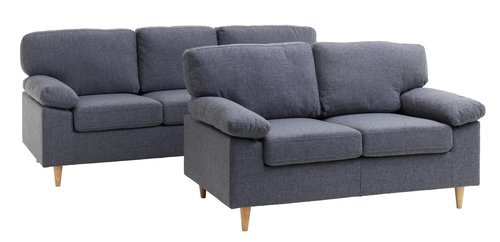 Sofa GEDVED 2-pers. grå