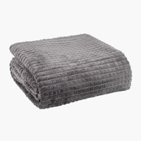 Plaid HAGTORN 140x200 pile grigio