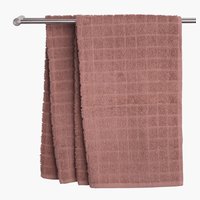 Håndklæde KARBY 50x90 støvet rosa