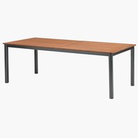 Tuintafel YTTRUP B100xL210/300 hardhout