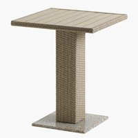 Bistro table THY W60xL60 nature