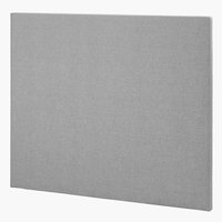 Kopfteil 140x115 H10 PLAIN grau-23