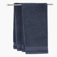 Badehåndkle NORA 70x140 mørk blå