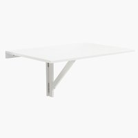 Αναδιπλ. τραπέζι τοίχου EJBY 60x80 λευκό