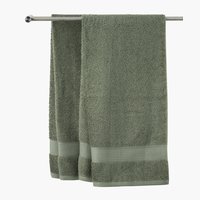 Asciugamano KARLSTAD 50x100 verde mil.