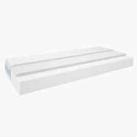 Materac piankowy 140x200cm GOLD F85 biały/niebieski