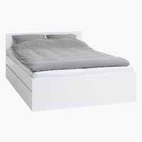 Rama łóżka LIMFJORDEN 160x200 biały