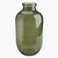 Vase FELIX Ø19xH35cm grønn