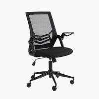 Office chair ASPERUP black mesh