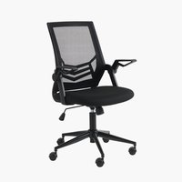 Desk chair ASPERUP black mesh