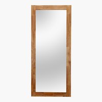 Miroir RAVNDAL 70x160 chêne