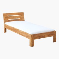 Estrutura de cama OLSKER 90x200 carvalho