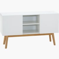 Credenza BLOKHUS 2 ante bianco/naturale