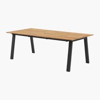 Table de jardin BARSMARK l100xL210 teck