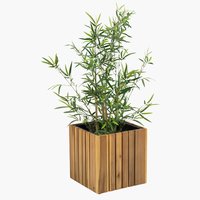 Vaso jardim MYRHAUK L34xC34xA32 madeira