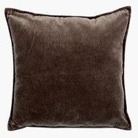 Cushion BERBERIS velour 45x45 brown