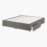 Divan base GOLD D10 4 Drawer Super king Grey-50