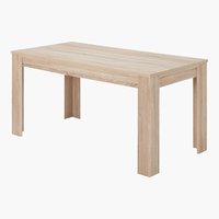 Jedálenský stôl HASLUND 80x160 dub