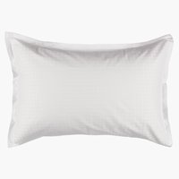 Sateen pillowcase INGEBORG 50x70/75 white