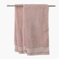 Toalla de baño NORA 100x150 rosa empolvado