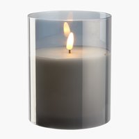 Candle SPEKTROLIT D12xH15cm w/LED