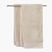 Asciugamano da bagno SORUNDA 70x140 cm naturale