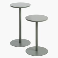 Flower stand STAND IN 2 pieces olive