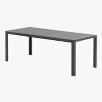 Stôl MADERUP Š90xD205 sivá