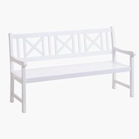 Bench HVIDE SANDE W158xD61 white