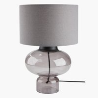 Table lamp EDMUND D25xH35cm grey