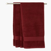 Badehåndklæde KARLSTAD 70x140 bordeaux