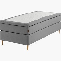 Kontinentalsäng 90x200 GOLD C75 memory grå-23