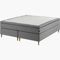 Boxspring 180x210 GOLD C75 latex grijs-23