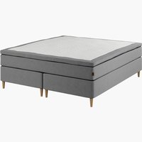 Boxspring 150x200 GOLD C75 latex grijs-23