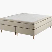Boxspring 180x200 GOLD C75 latex zand-91