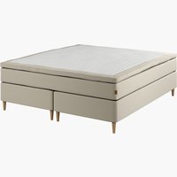 Boxspring 160x200 GOLD C75 latex zand-91