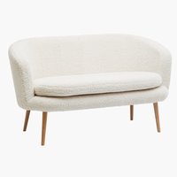 Sofa GISTRUP 2-seater off-white