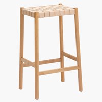 Tabouret de bar VADEHAVET chêne