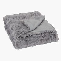 Kuscheldecke MYGGBLOM 130x170 grau