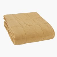 Pătură matlasată VALMUE 130x180 galbenă