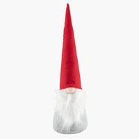 Elfo natalizio SODALIT H60 cm grigio