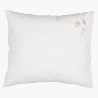 Pudebetræk MAJ 60x63/70 hvid/rosa