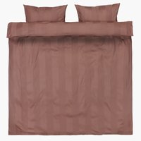 Duvet cover set BARBO Sateen Double taupe