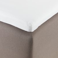 Kuvertlagen 180x200x6-10cm hvid