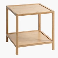 Beistelltisch OSTED 45x45 1 Boden Bambus