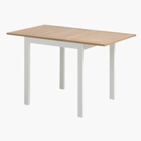 Tavolo RAMTEN P70xL75/126 cm legno duro