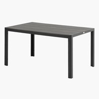 Stôl PINDSTRUP Š90xD150 sivá
